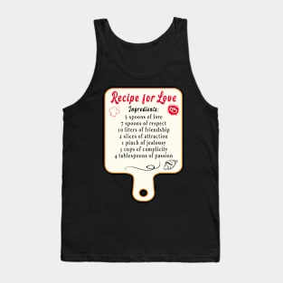 Recipe for Love Tank Top